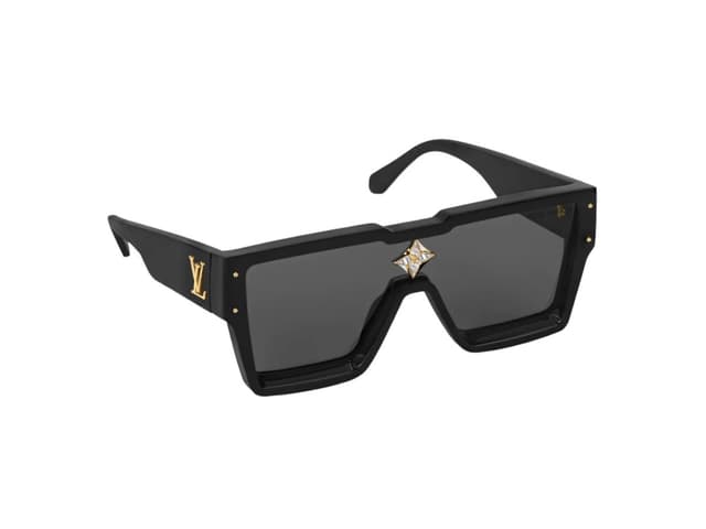Louis Vuitton Louis Vuitton Cyclone Sunglasses Black - view 2