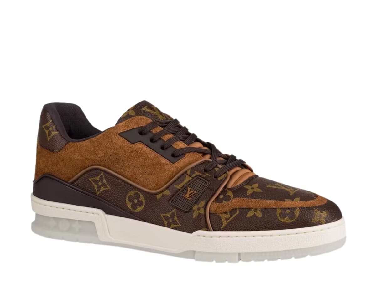 Louis Vuitton Trainer Suede Monogram