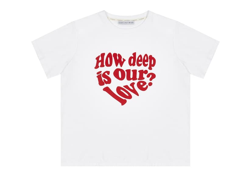 LUVISTRUE LUVISTRUE In Love Tee White