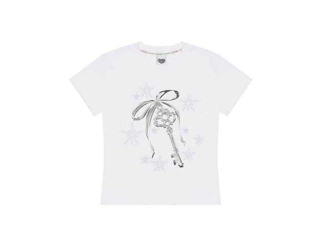 LUVISTRUE LUVISTRUE NM Key Tee White - view 1