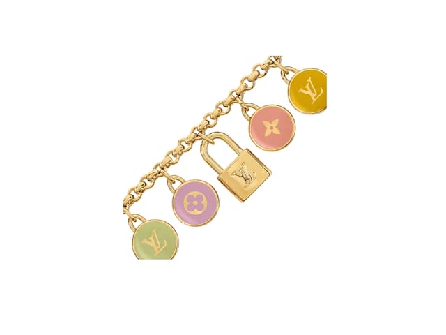 Louis Vuitton Louis Vuitton Confetti Bracelet Gold - view 2