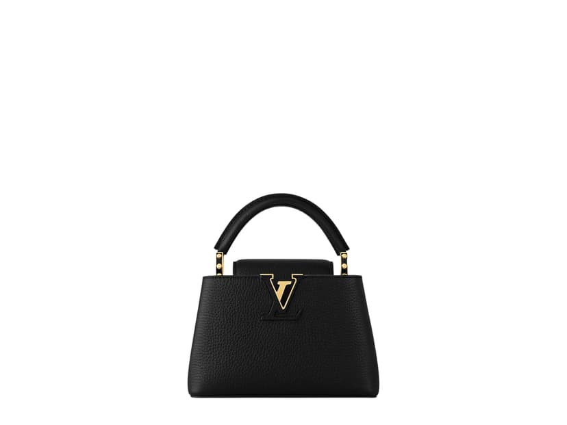 Louis Vuitton Louis Vuitton Capucines Mini Black