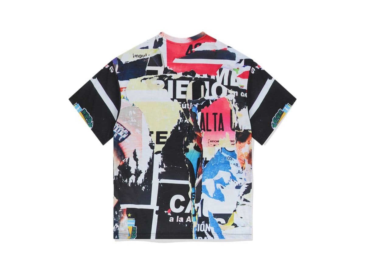 Mahagrid Collage Mesh Tee Multi