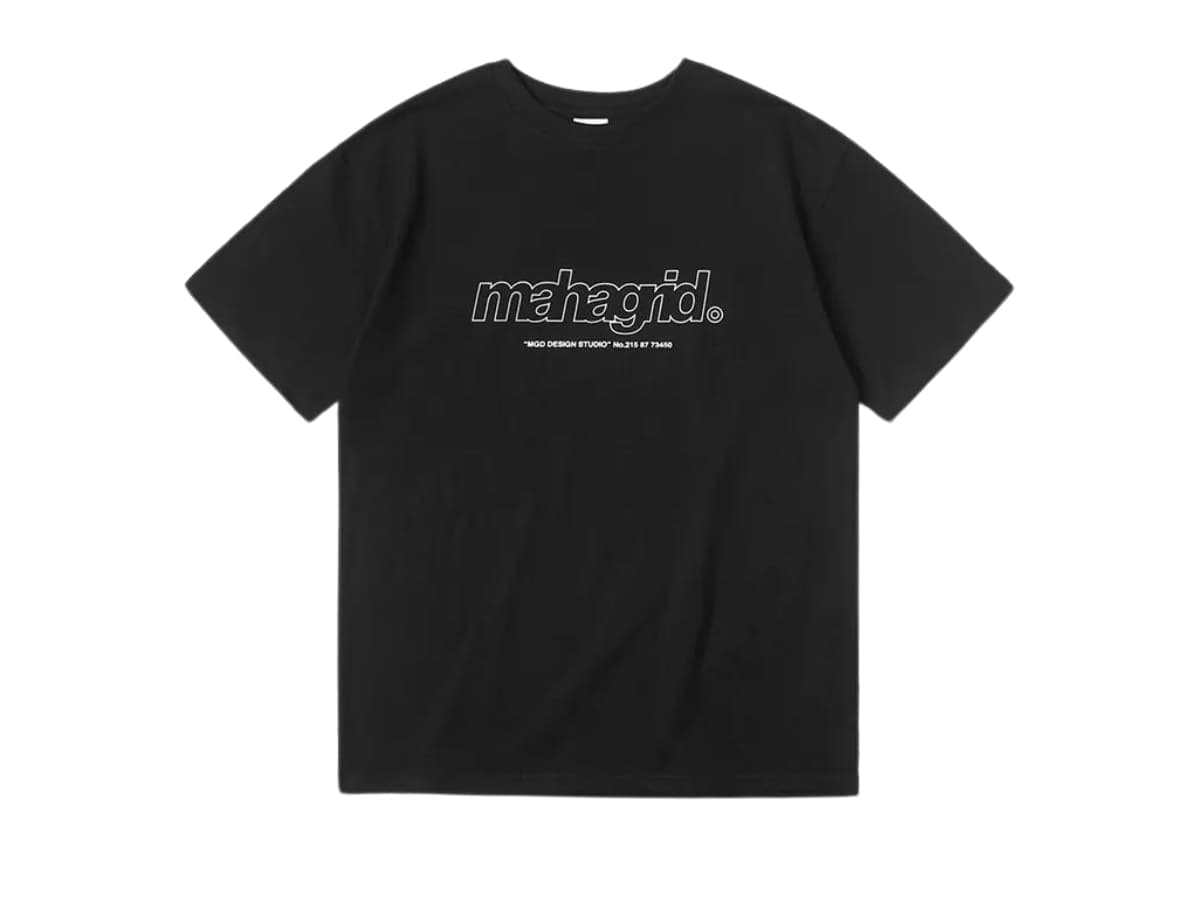 Mahagrid Third Logo Tee Black