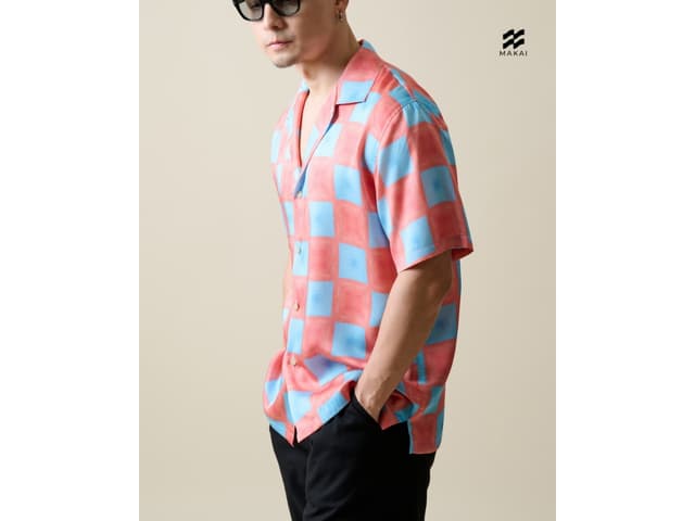 MAKAI MAKAI CAPRI Lyocell Hawaiian Shirt - view 3