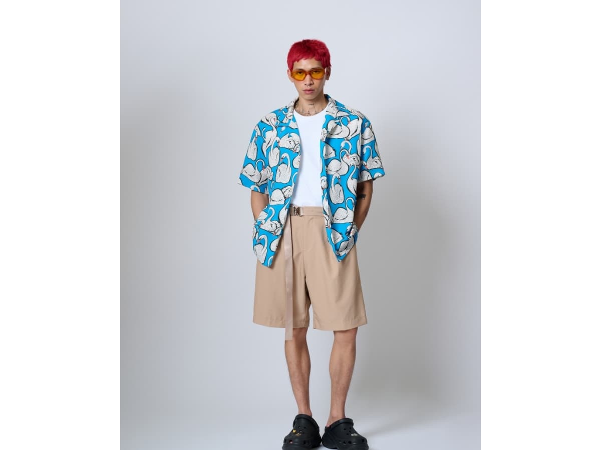 MAKAI COPENHAGEN Rayon Hawaiian Shirt