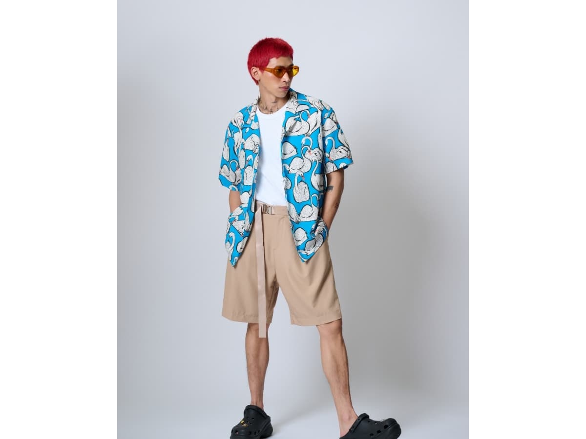 MAKAI COPENHAGEN Rayon Hawaiian Shirt