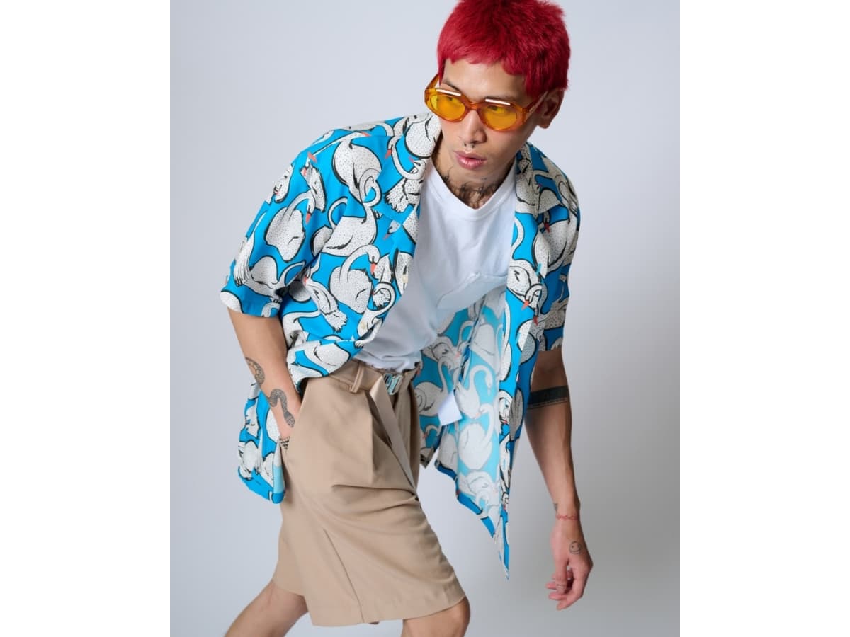 MAKAI COPENHAGEN Rayon Hawaiian Shirt