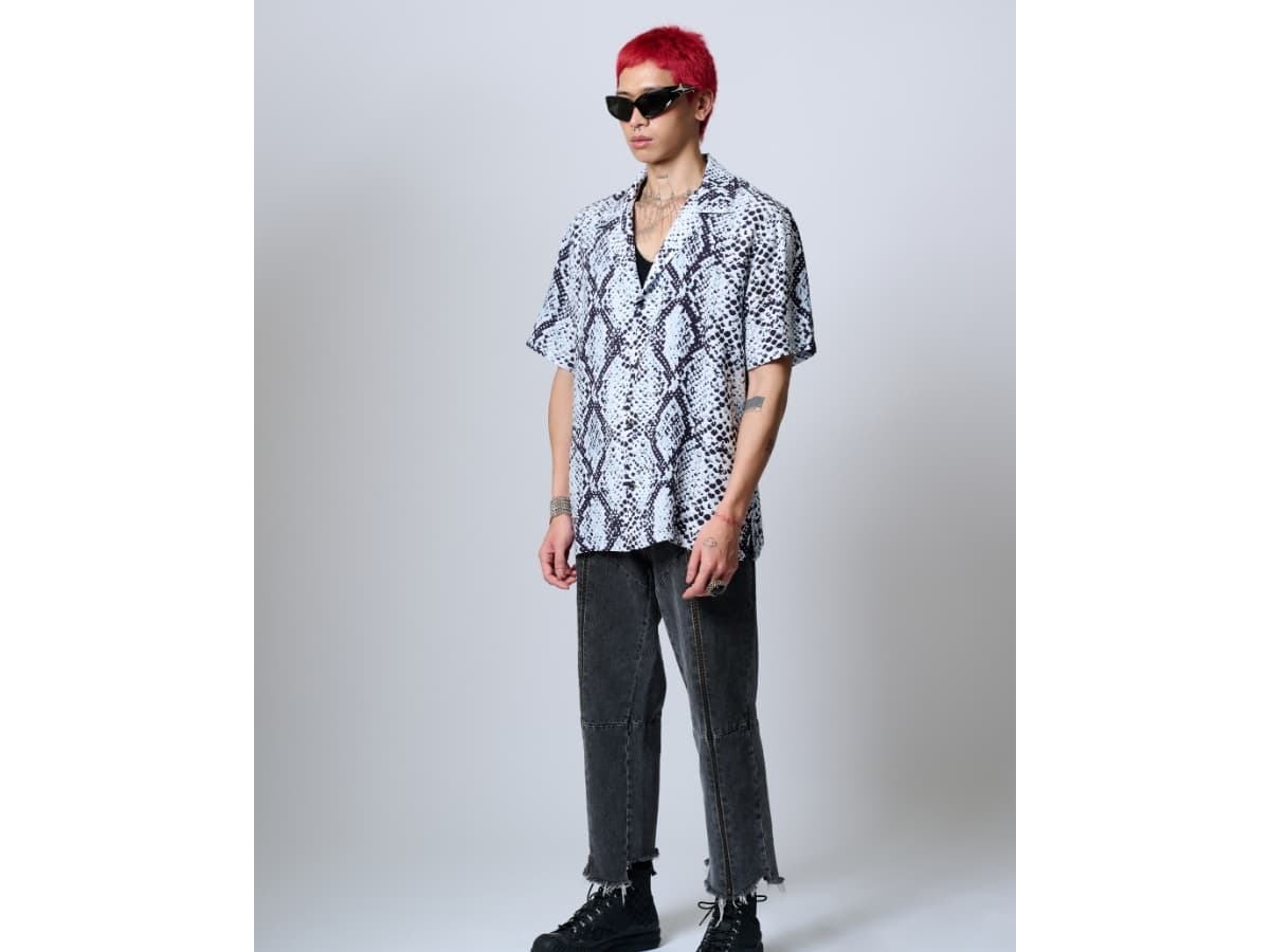 MAKAI MONACO Rayon Hawaiian Shirt