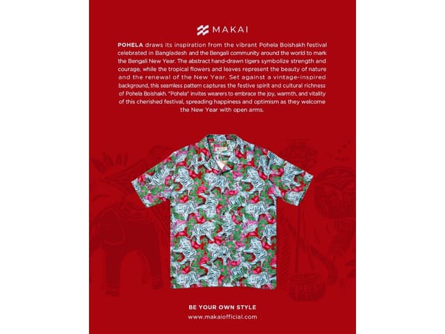 MAKAI MAKAI POHELA Lyocell Hawaiian Shirt - view 6