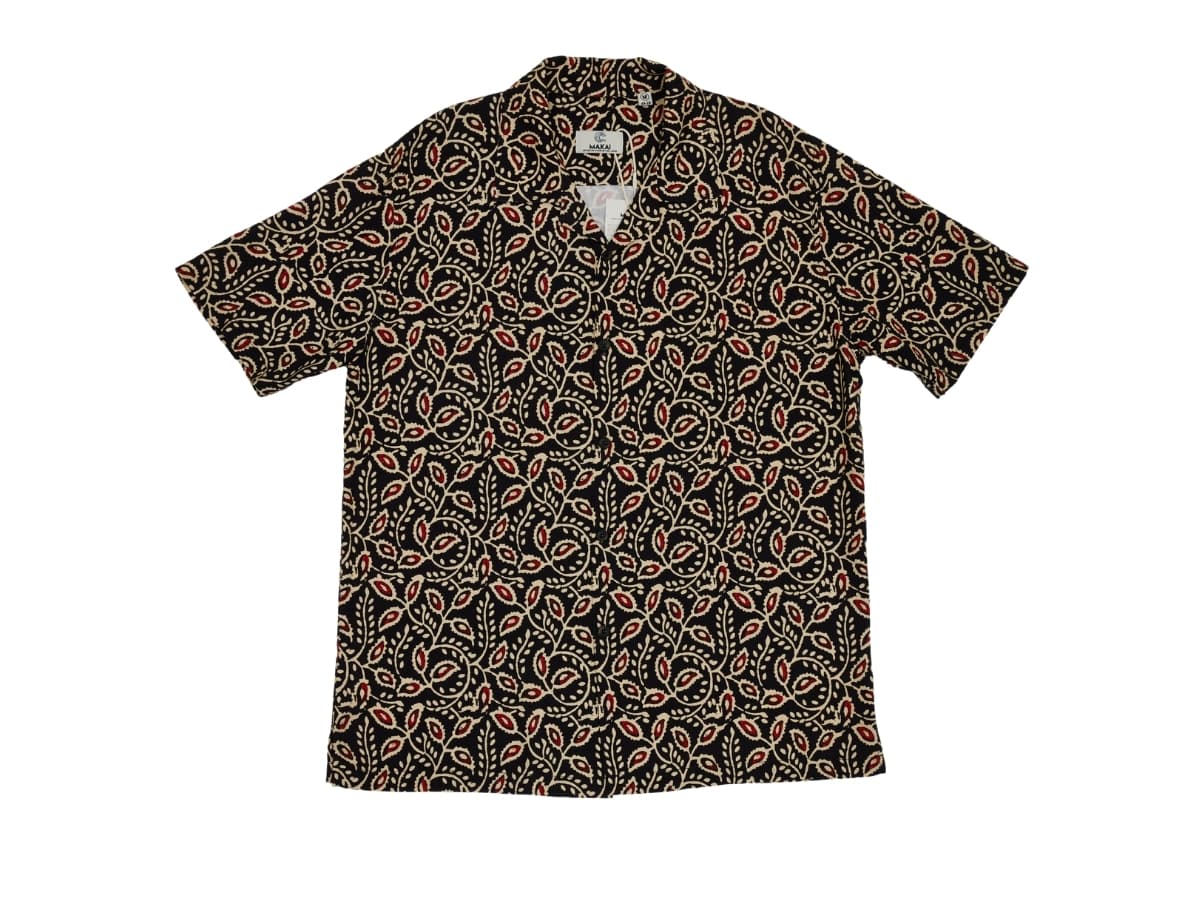 MAKAI VARNA Rayon Hawaiian Shirt