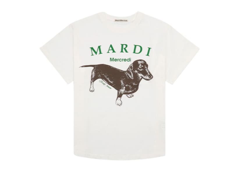 Mardi Mercredi Mardi Mercredi Tshirt Ddanji Ivory