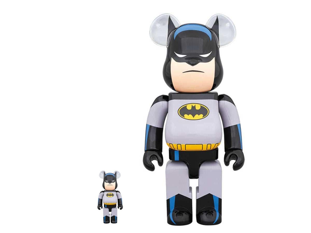 BE@RBRICK Batman [Animated] 400% + 100%