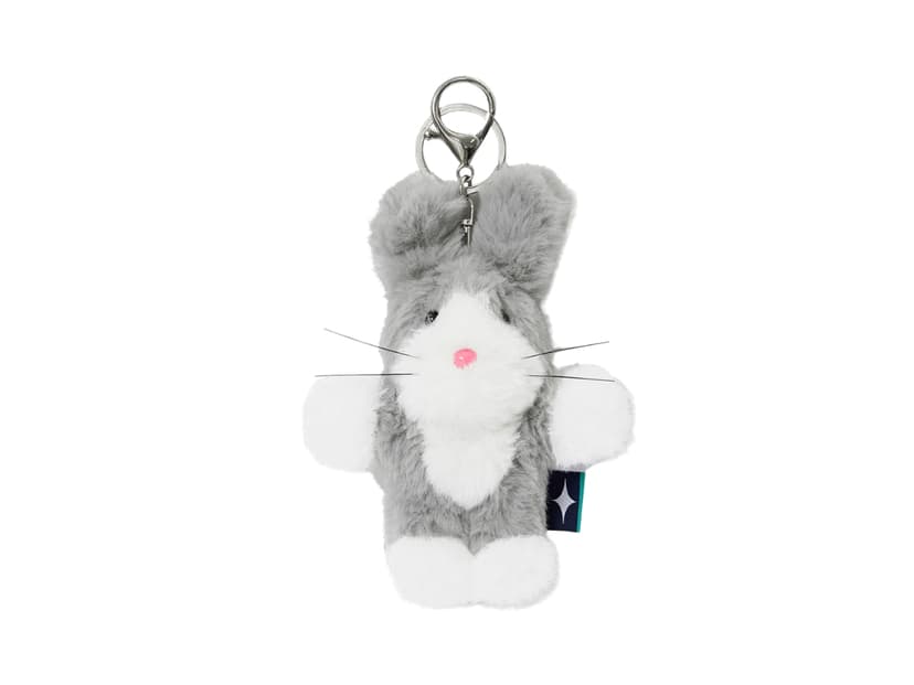 Mmlg Mmlg Furry Melge Keyring Grey