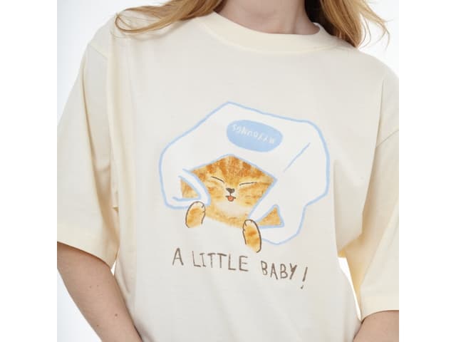 Myyoungs Myyoungs A Little baby Oversized T-Shirt - view 3