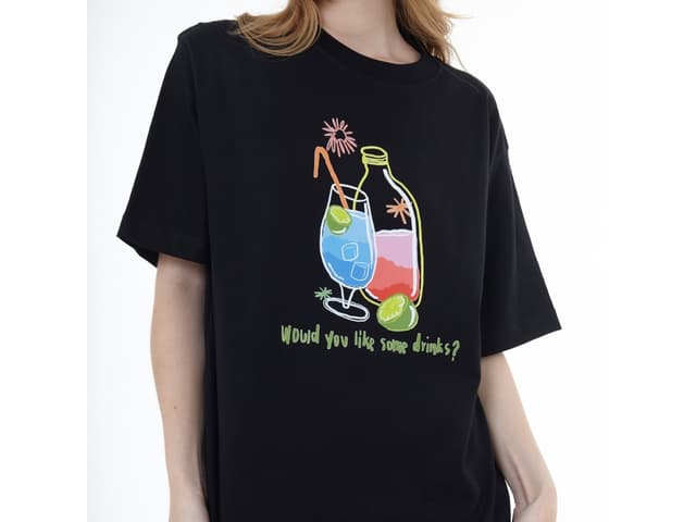 Myyoungs Myyoungs Some drink Oversized T-Shirt - view 3