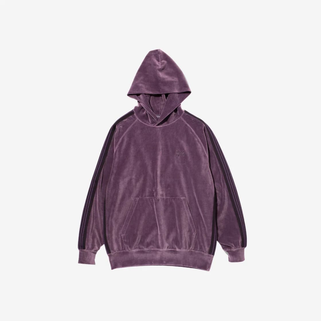 Needles Track Hoodie Velour Purple