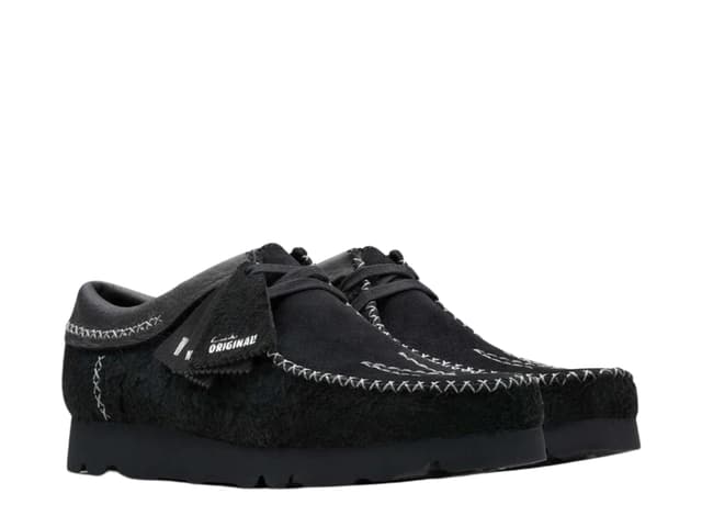 Neighborhood Neighborhood x Clarks Wallabee Black - view 3