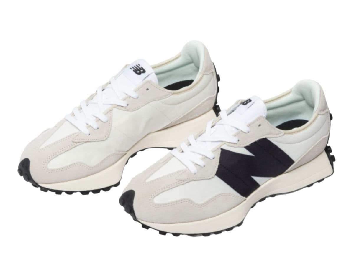 New Balance 327 Sea Salt Black