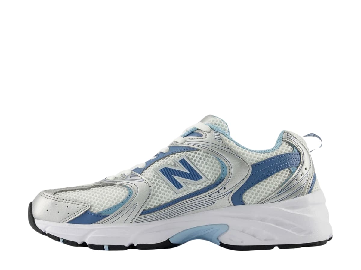 New Balance 530 Silver Metallic Heron Blue