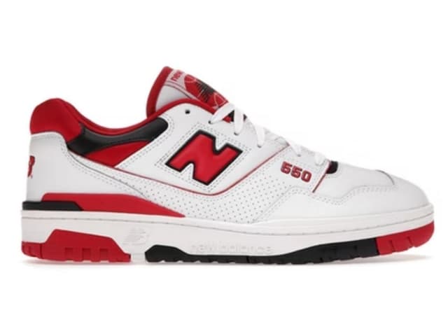 New Balance New Balance 550 White Red - view 1