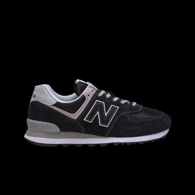 New Balance New Balance 574 Black White - view 2