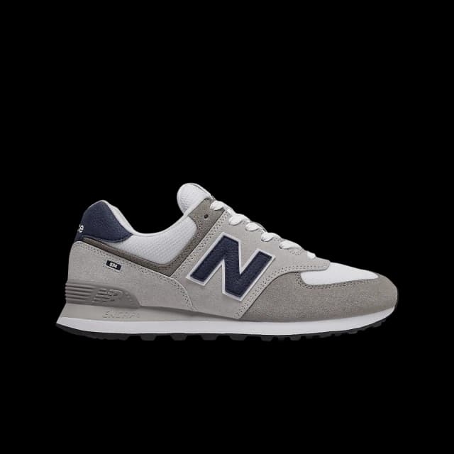New Balance New Balance 574 Grey White Navy - view 2