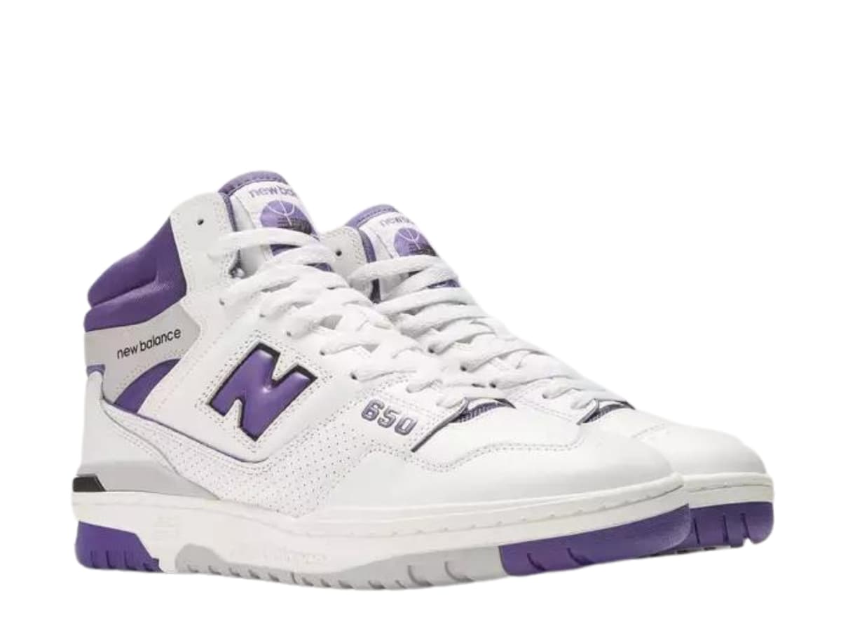 New Balance 650R White Interstellar Purple