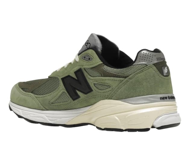 New Balance New Balance 990v3 MiUSA JJJJound Olive - view 3