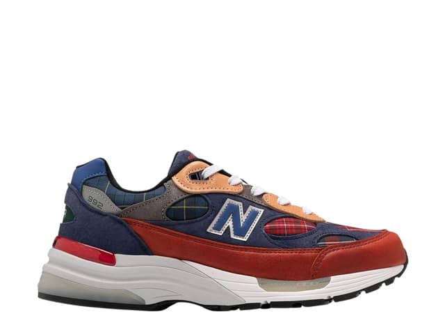 New Balance New Balance 992 Plaid Patchwork - view 1