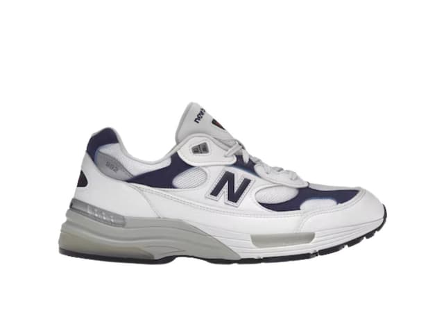 New Balance New Balance 992 White Navy - view 1