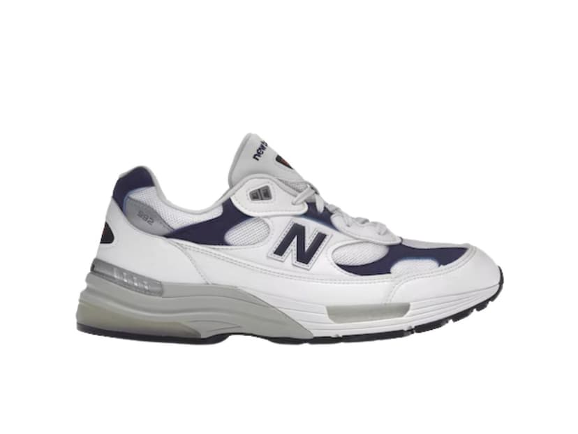 New Balance New Balance 992 White Navy