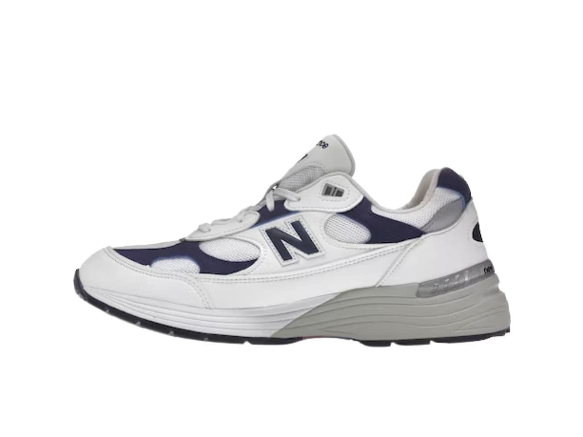 New Balance 992 White Navy