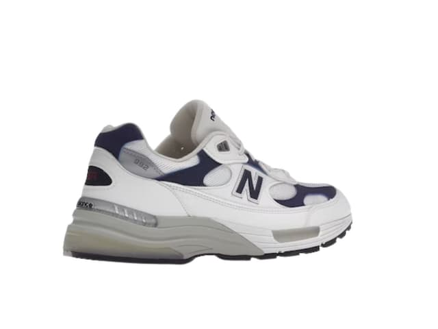 New Balance New Balance 992 White Navy - view 3