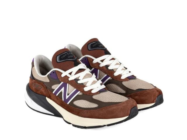 New Balance New Balance 990v6 MiUSA Rich Oak - view 3