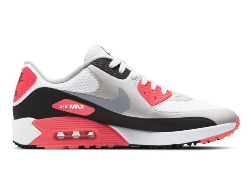 Nike Nike Air Max 90 G Men's Golf Shoes White Cool Grey