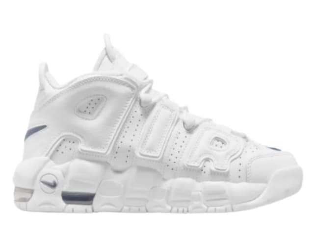Nike Nike Air More Uptempo White Midnight Navy (TD) - view 1