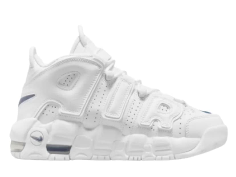 Nike Nike Air More Uptempo White Midnight Navy (TD)