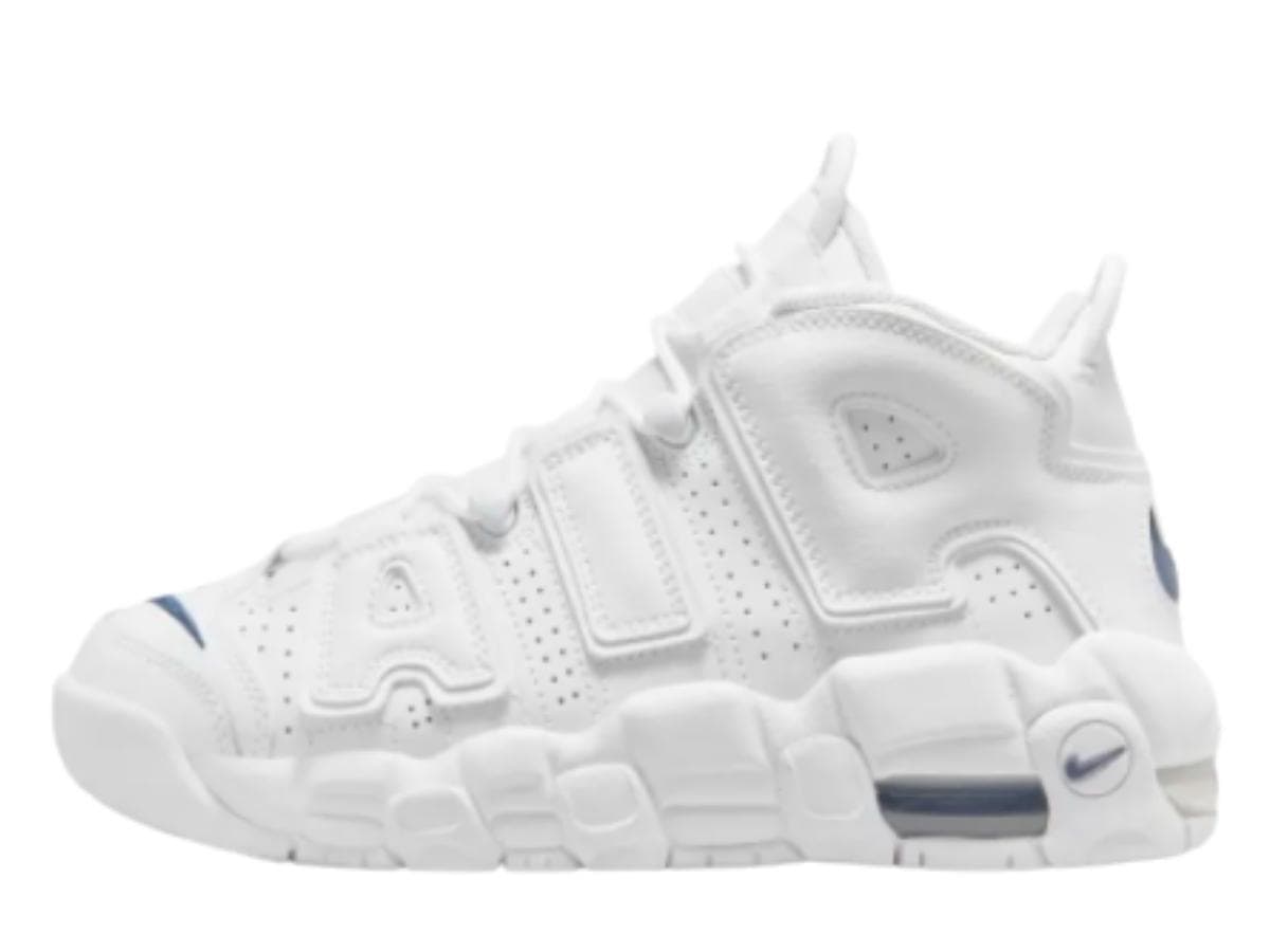 Nike Air More Uptempo White Midnight Navy (TD)