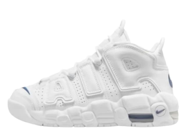 Nike Nike Air More Uptempo White Midnight Navy (TD) - view 2