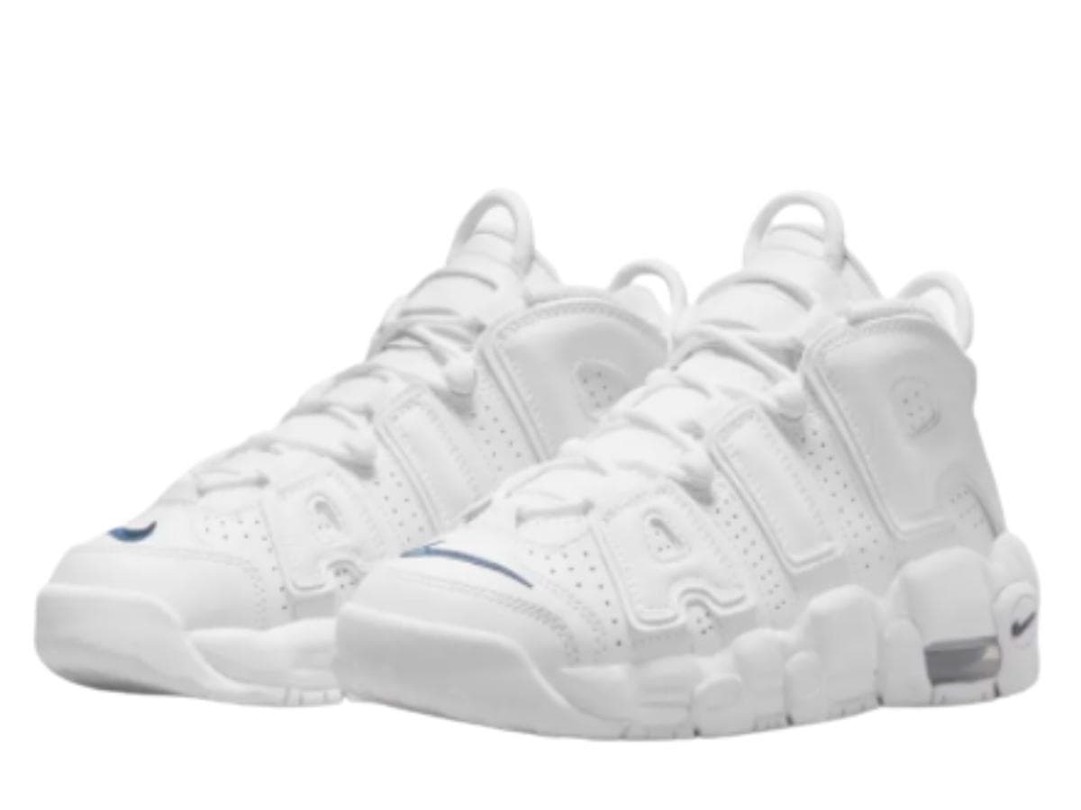 Nike Air More Uptempo White Midnight Navy (TD)