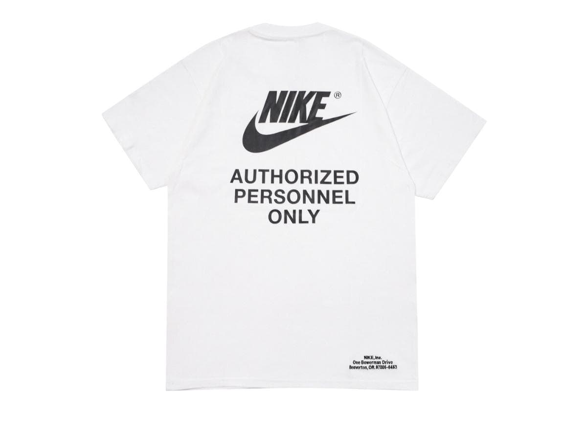 Nike Alphabet Logo White