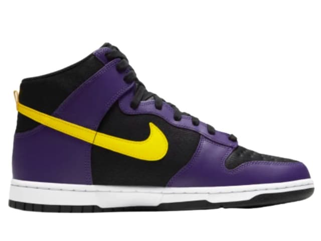 Nike Nike Dunk High EMB Lakers - view 1