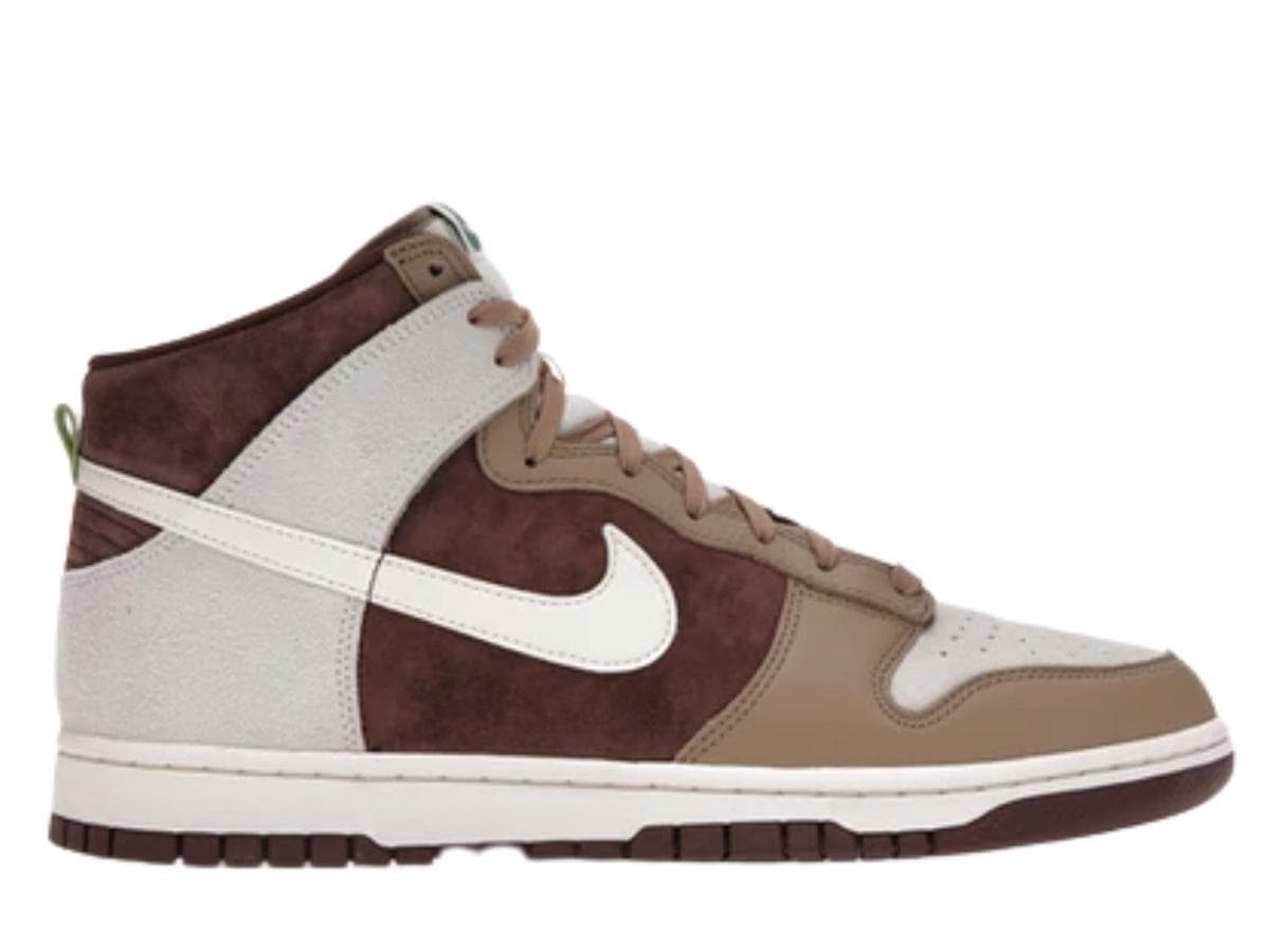 Nike Dunk High Light Chocolate