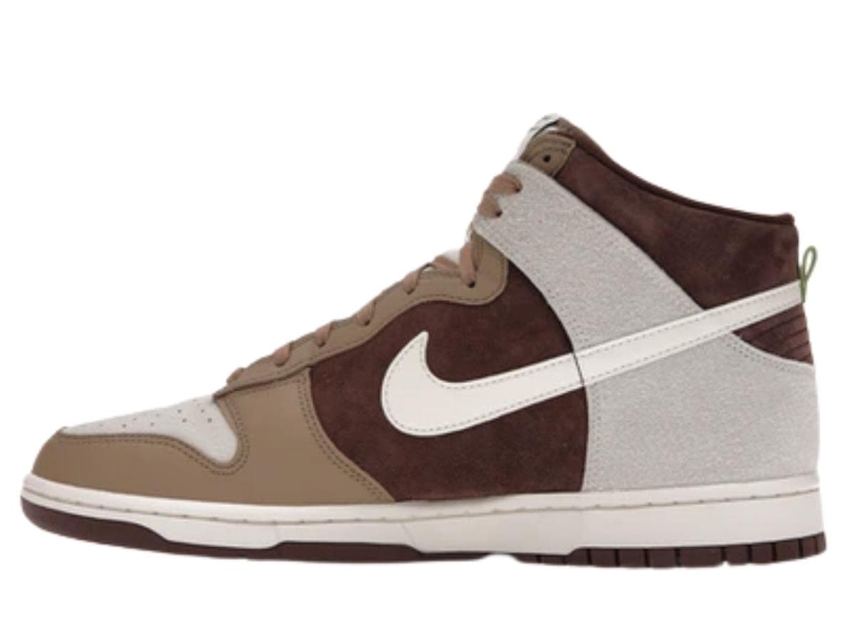 Nike Dunk High Light Chocolate