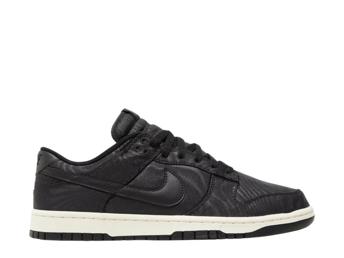 Nike Dunk Low Black Canvas