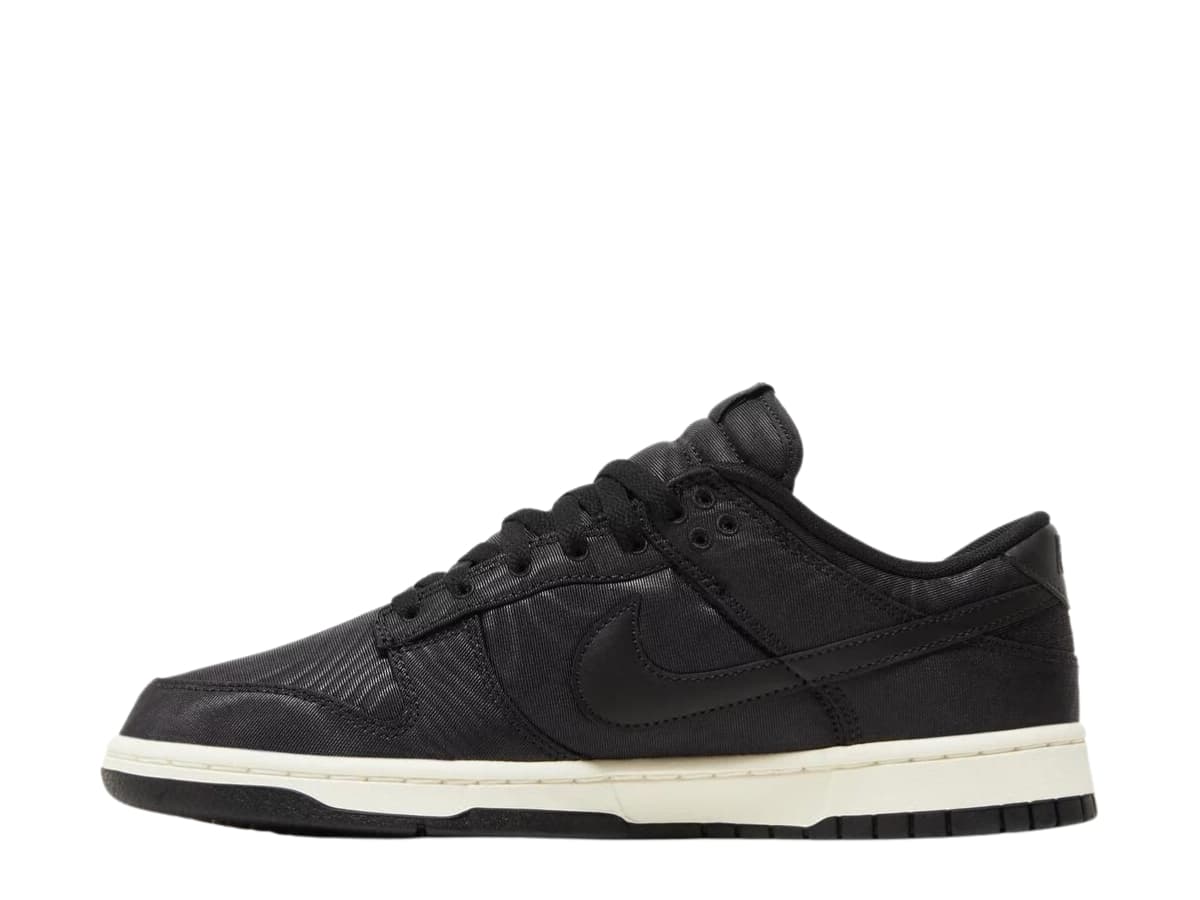 Nike Dunk Low Black Canvas