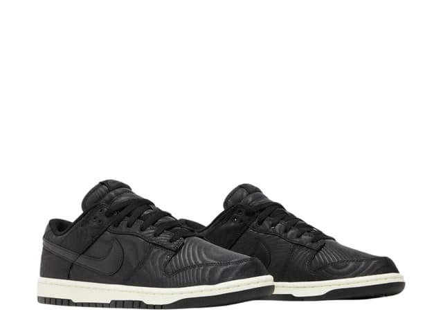 Nike Nike Dunk Low Black Canvas - view 3