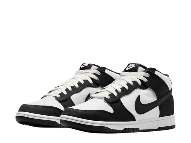 Nike Nike Dunk Mid Canvas Panda - view 3