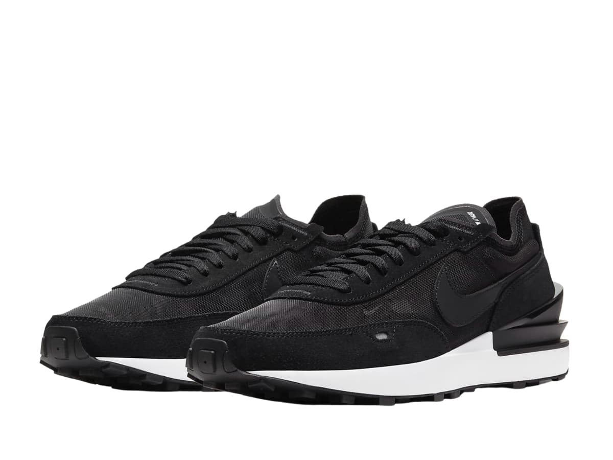 Nike Waffle One Black White